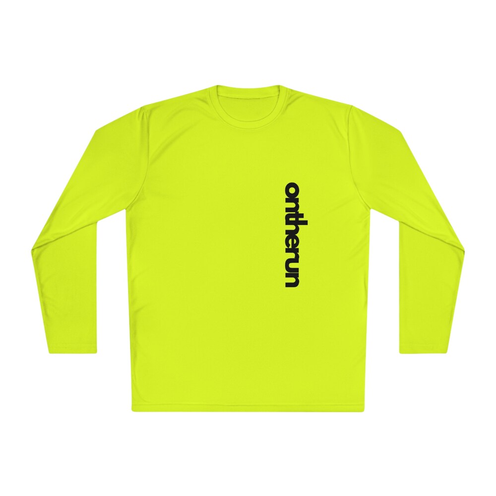 Ontherun Unisex Lightweight Long Sleeve Tee, Running Long Sleeve T-Shirt, Moisture Wicking Long Sleeve Running T-Shirt, Gift For Runner Teebeepro Fashion