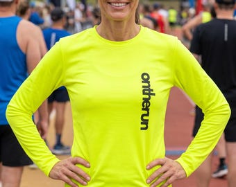 Unisex Running Long Sleeve Tee: Moisture Wicking, Lightweight