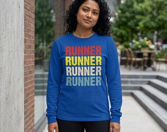 Runner Long Sleeve Tee: Motivational Running Shirt
