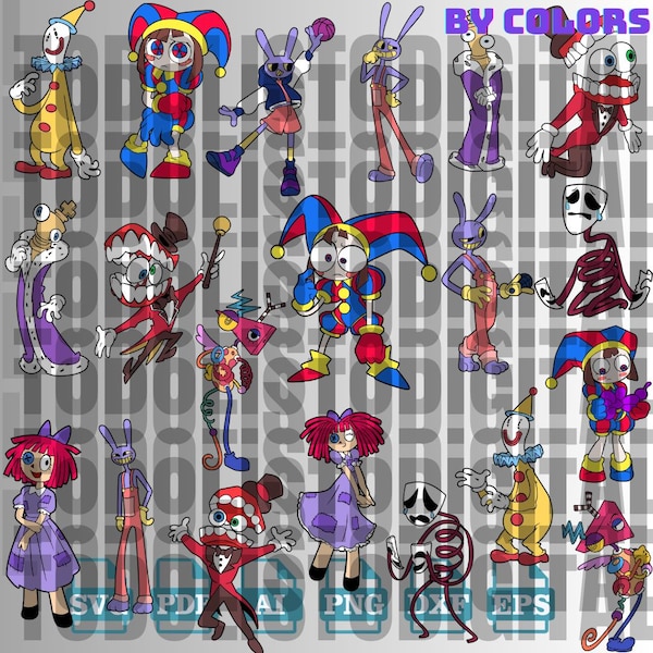 Amazing Digital Circus Rabbit - Etsy