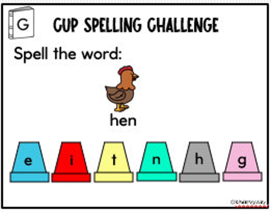 Dynamic Cup Stacking Set With Educational Task Cards for Preschool and ...
