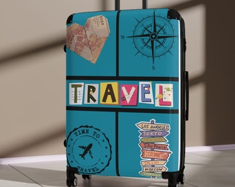 Suitcase, luggage, bag, travel essentials