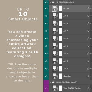 Social Media Wall Art Mockup Video With Person, 9x16 Aspect Ratio for SM Reels, PSD Photoshop Animated Mockup, Vertical Frame Video Mockup Home Interior MOV