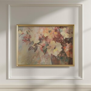 DIN A Horizontal Frame Mockup, Frame Hanging on Wall Panelling Template for PS, Gold Frame PSD for Prints & Artwork, Scandinavian Mockup