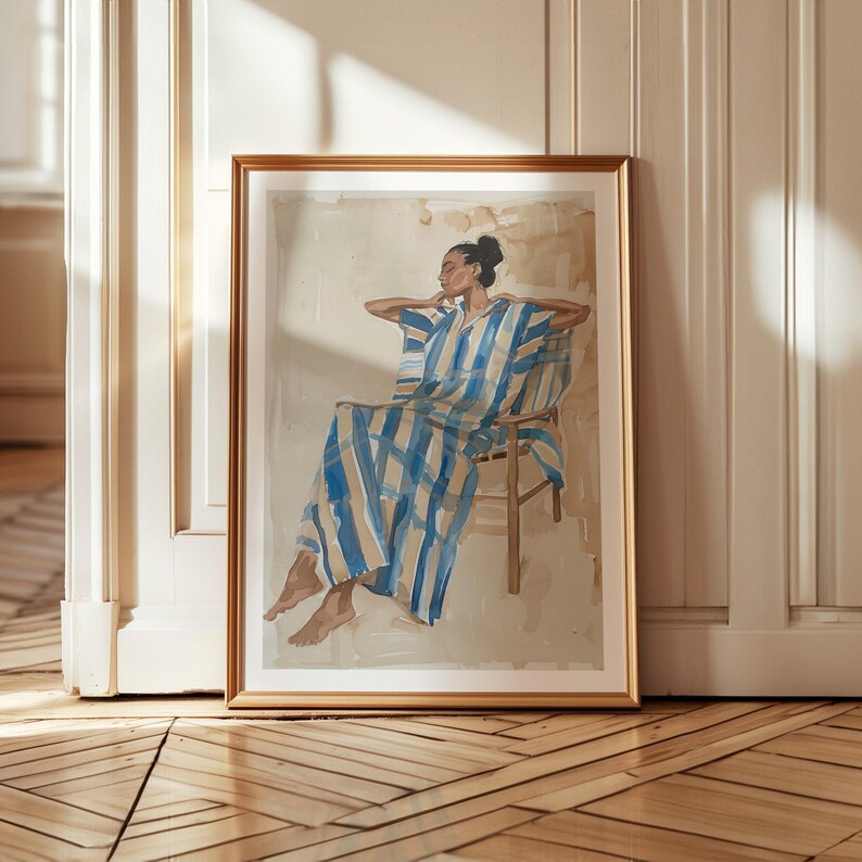 DIN A Vertical Frame Mockup, Frame Leaning on Wall Template for Photoshop, Thin Wood Frame PSD for Prints and Artwork, Wall Panelling Mockup