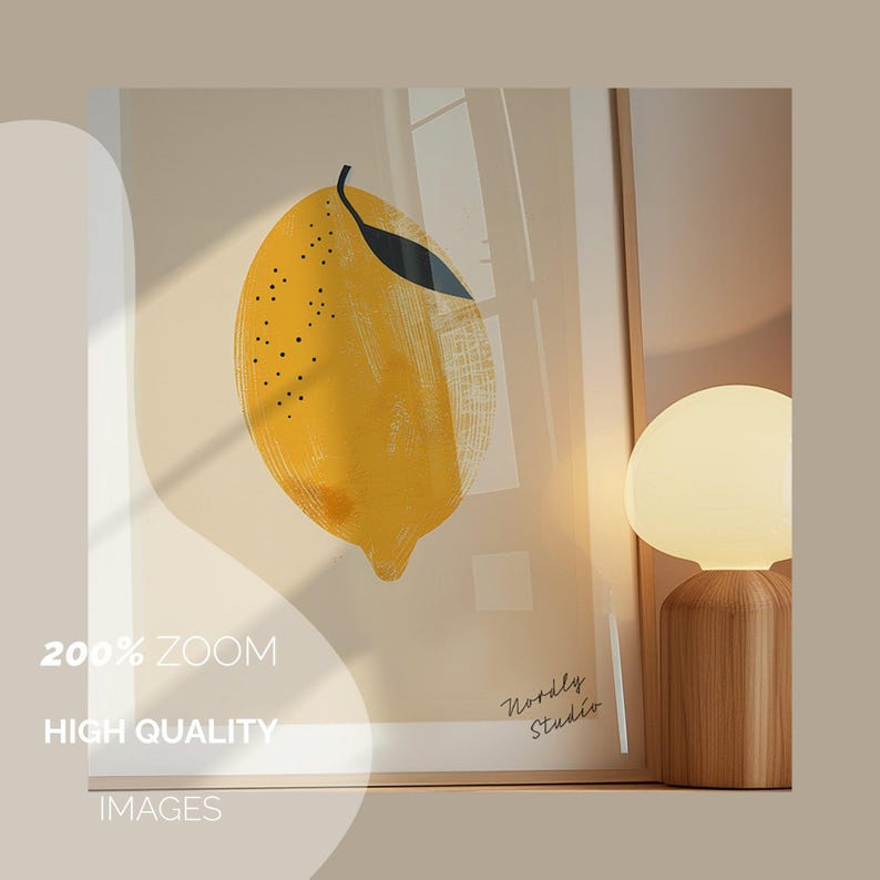 Vertical Frame Mockup: DIN A, ISO A1, Wood, Glass Reflection (PSD) image 2