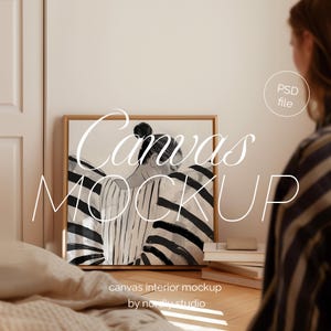 Fyrkantig rammodell, träram, PSD-mall (digital nedladdning)