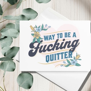 禁酒記念日カード、面白い禁酒グリーティングカード、禁酒カード、禁酒ギフト、禁酒ギフト、彼女への禁酒カード