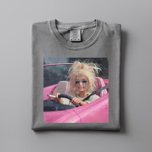 Comfort Colors Doll Face Meme Shirt, Viral Internet Shirt, Cringy Hot Mess Tee, Funny Graphic Tee