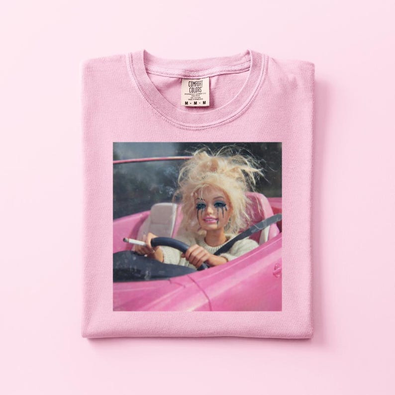 Comfort Colors Doll Face Meme Shirt, Viral Internet Shirt, Cringy Hot Mess Tee, Funny Graphic Tee