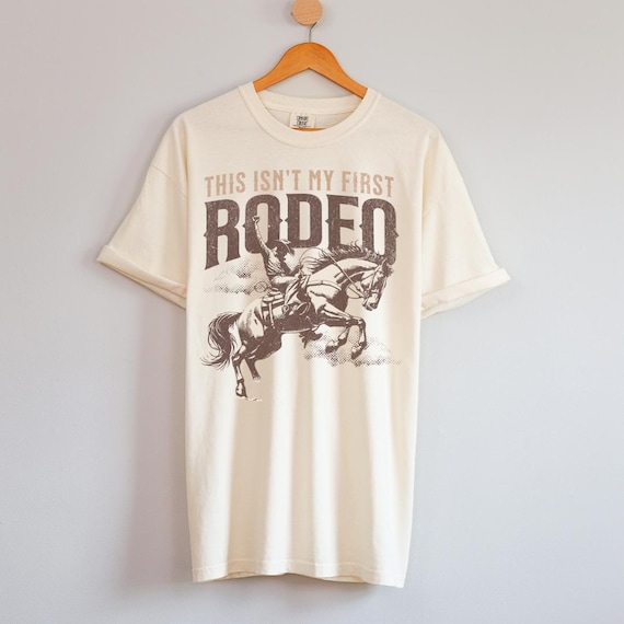 Vintage Cowboy Rodeo T-Shirt, Comfort Colors Western Tee