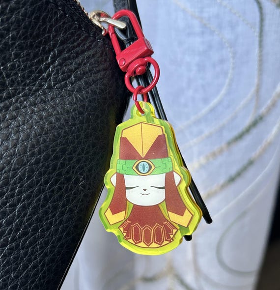 Mini Ji 姬 Nine Sols Keychain - Etsy