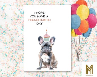 Ik hoop dat je een Frenchtastic Day-verjaardagskaart hebt