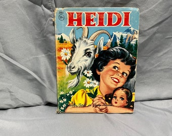 Livre vintage Heidi