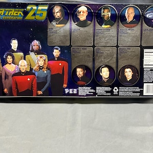 Star Trek 25 The Next Generation Limited Edition Pez