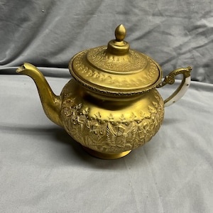 Vintage Brass Teapot