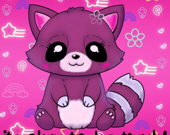 Trash Panda Sticker