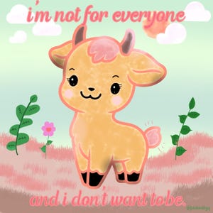 Sticker Lil Goat