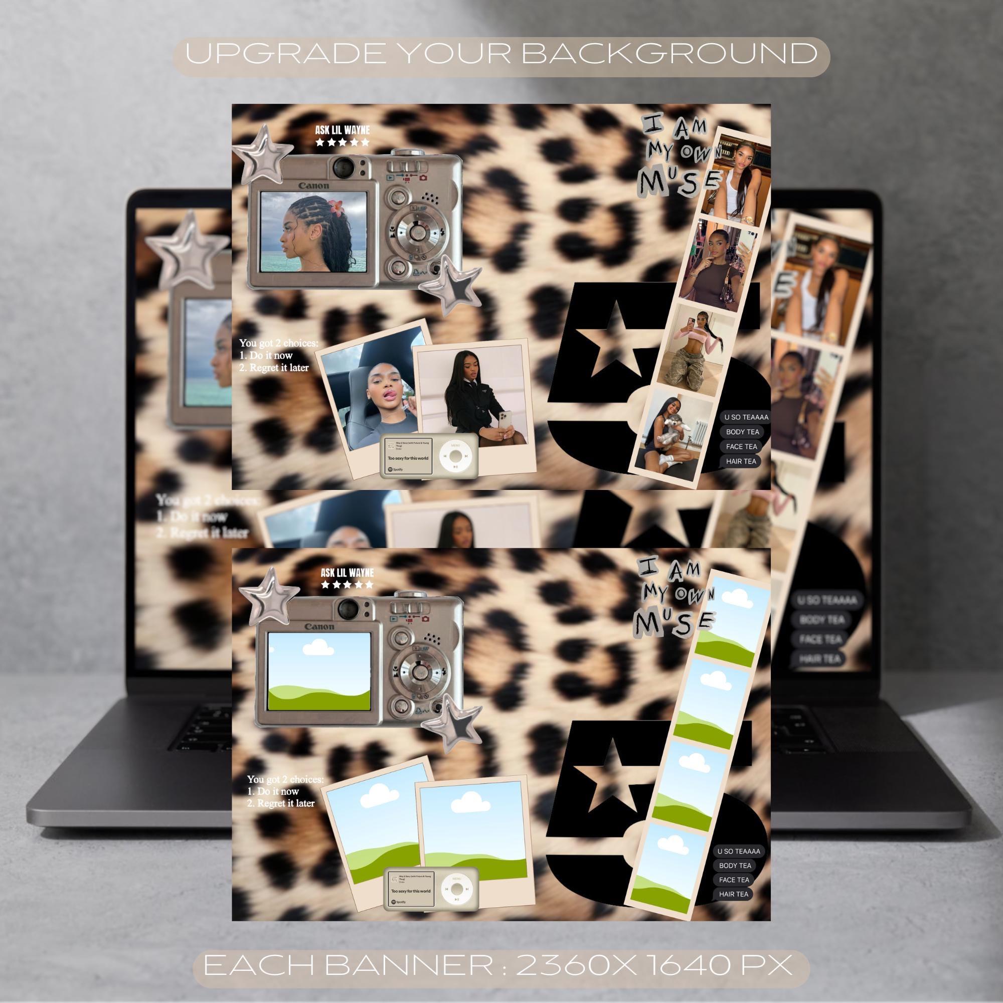 Cheetah / Leopard Print Y2K Wallpaper | MacBook Wallpaper | iPad ...