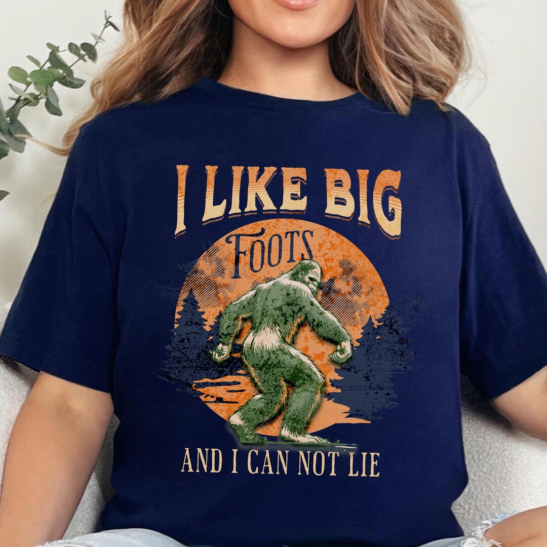 Bigfoot Unisex Tee, Sasquatch Shirt, Funny Cryptid T-shirt, I Like