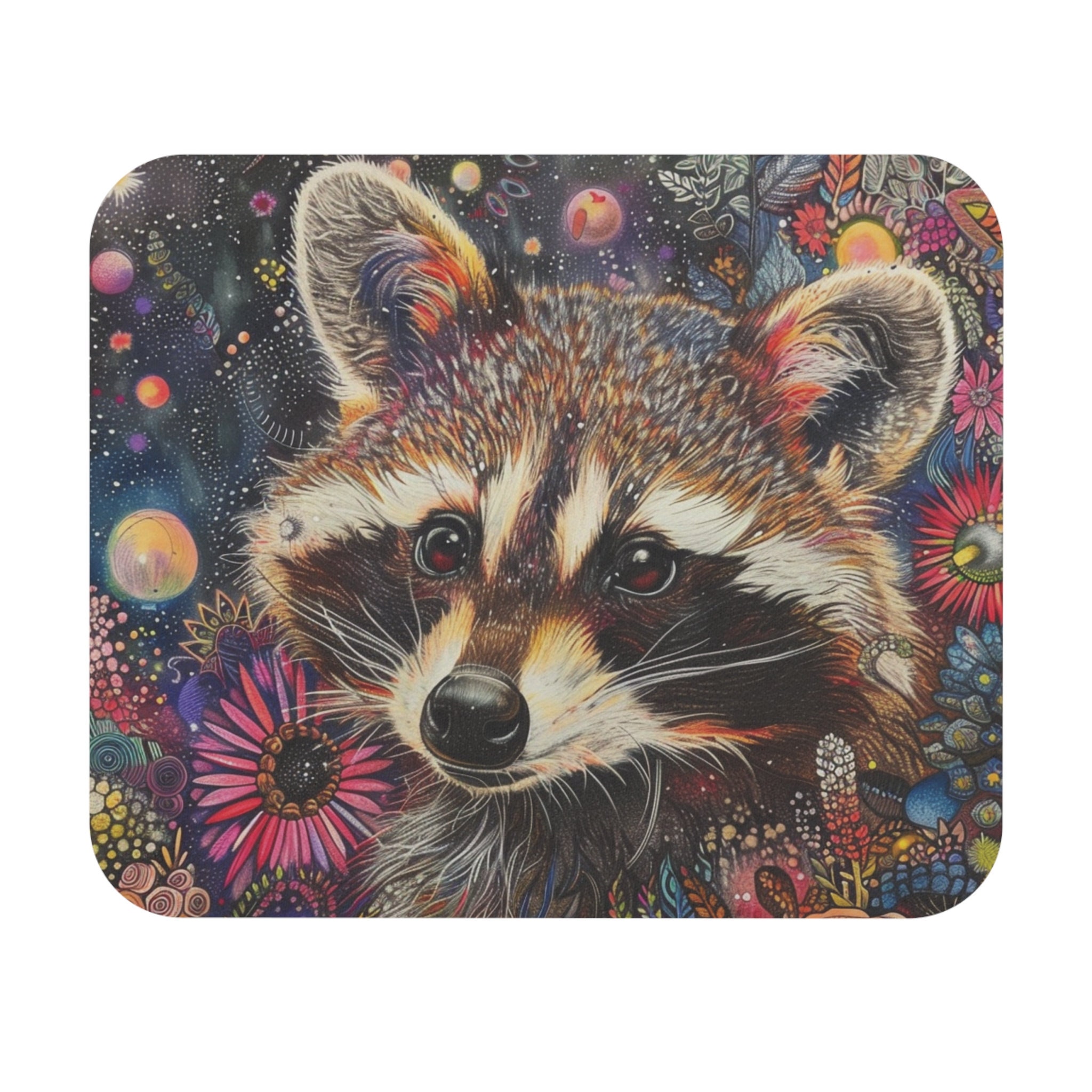 Raccoon Mouse Pad (rectangle) - 9