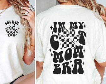 In My Cat Mom Era Shirt, Cute Cat Mom Shirt, Cat Paw Sweatshirt, Animal Lover Shirt, Cat Mom Shirt, Cat Mom Era, Cat Mom Era Shirt, Cat Mama