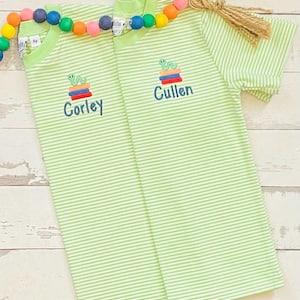 Boys Back to School Shirt Mini and Monogram Design Mini Bookworm & Name Back to School Top First Day of School Boys Mini Books and Name Top
