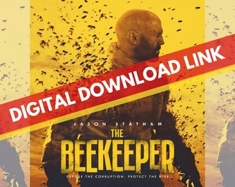 The Beekeeper 2024 Movie (HD) Digital Download Link, Action Film, Watch Anywhere, Instant Access