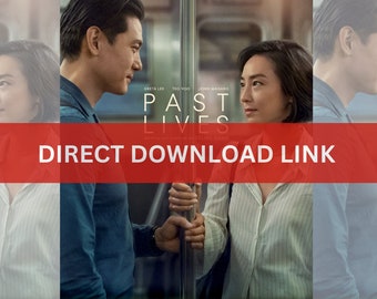 Past Lives 2023 Movie (HD) Digital Download Link, Romantic Drama Film, Instant Access