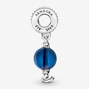 Blue Globe Dangle Charm