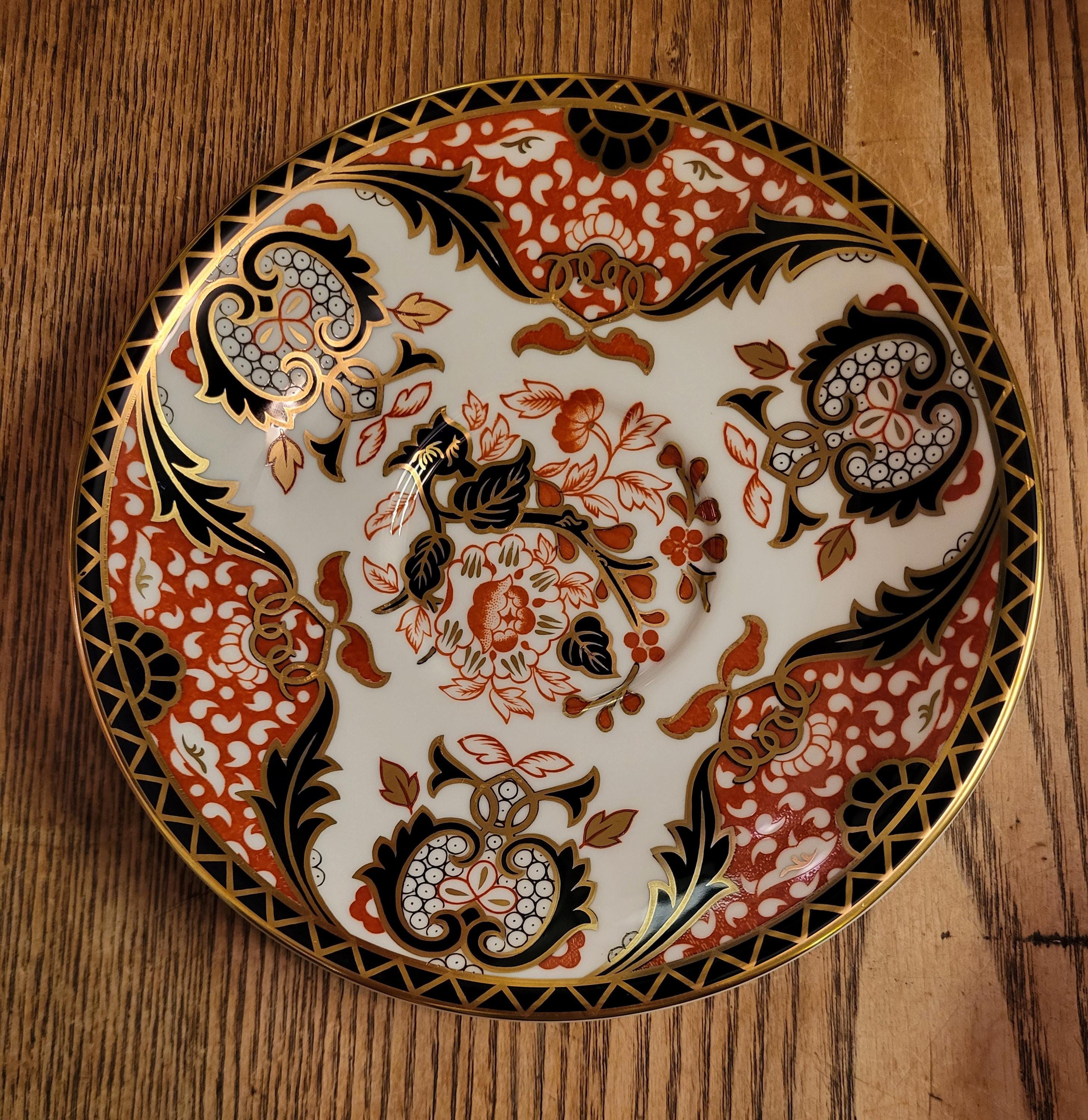 Black China Plates - Etsy