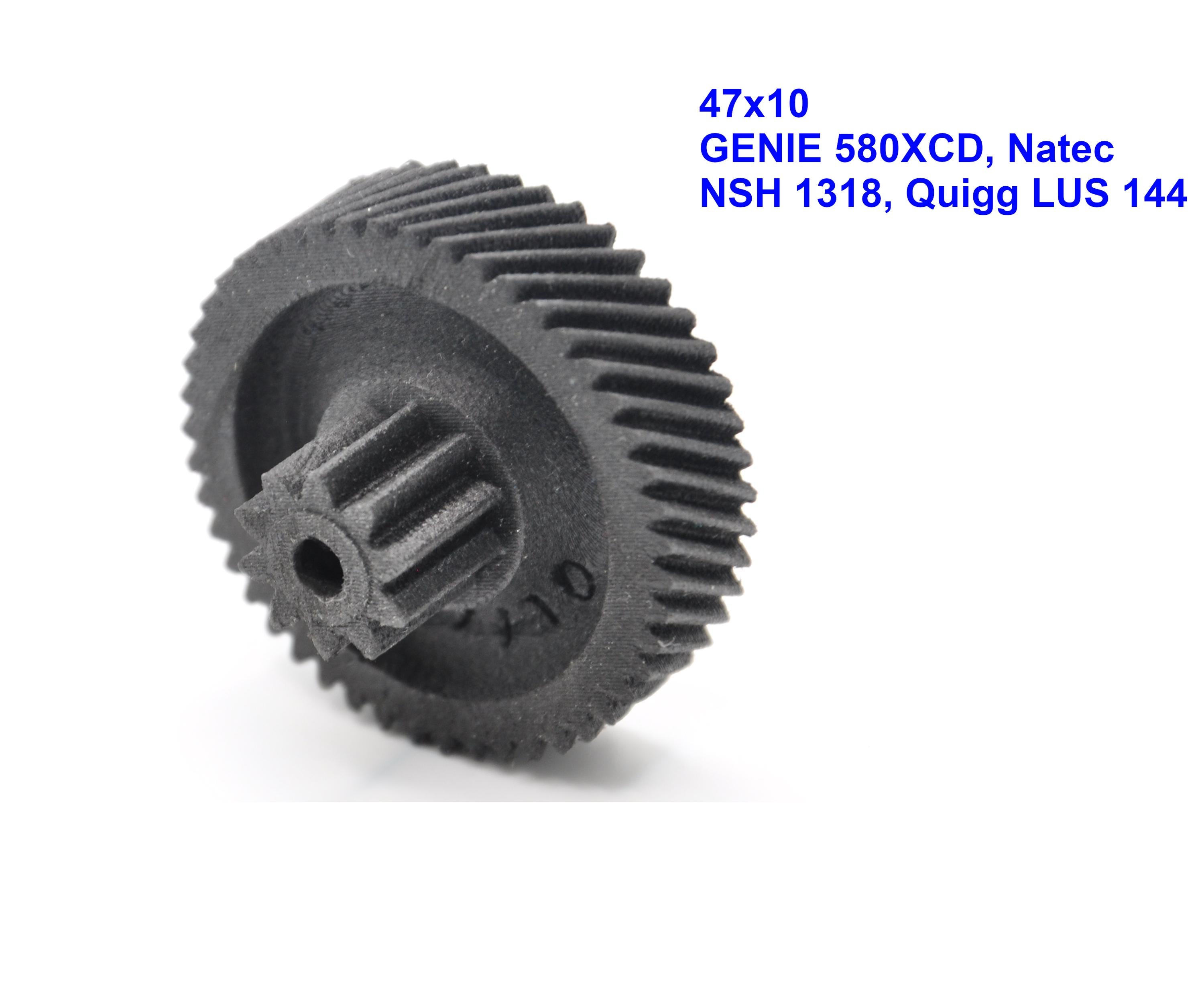 きじーページ Gear 47x10 for Paper Shredder GENIE 580XCD, Natec NSH 1318, Quigg