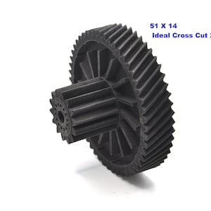 Ingranaggio 51X14 per distruggidocumenti Ideal Cross Cut 2603, Ideal 3102