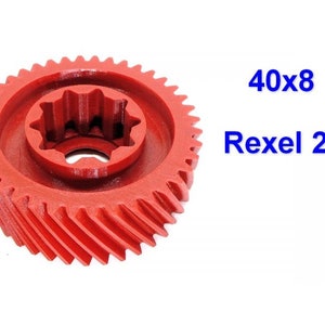 Gear 40x8  for paper shredder REXEL 250