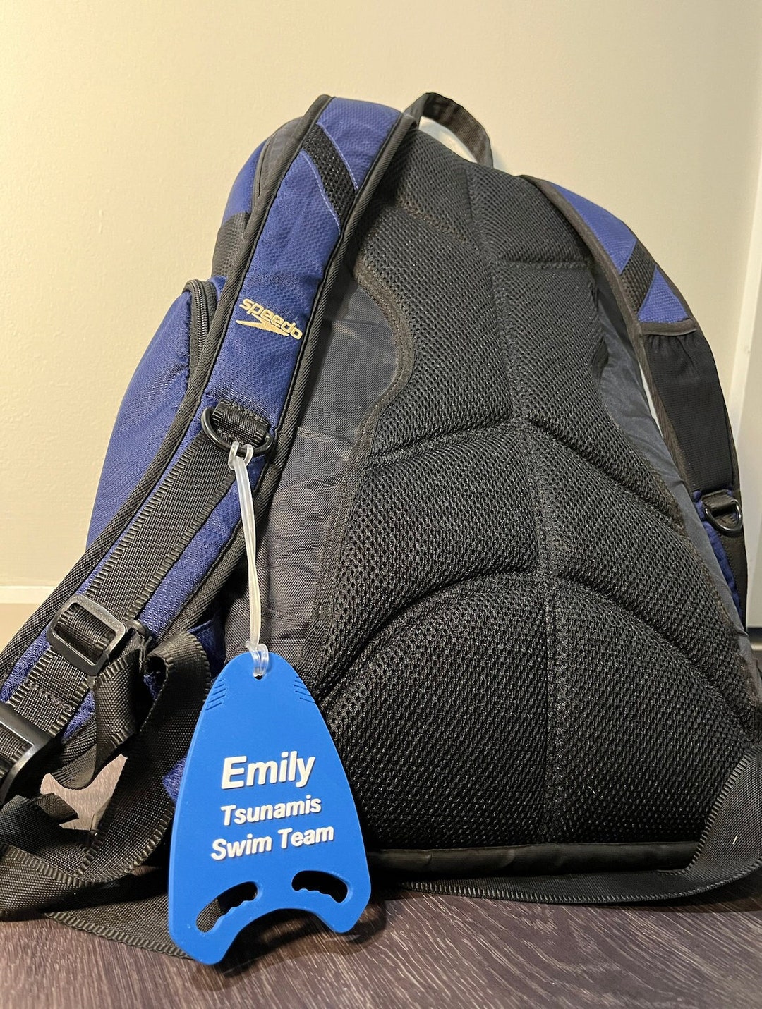 Swim Racing Tag Personalized Swim Kickboard Bag Tag | Backpack Tags, Sport Keyrings ...
