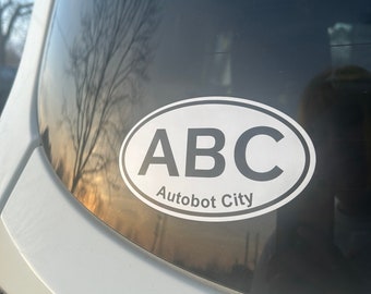 Autobot City Decal