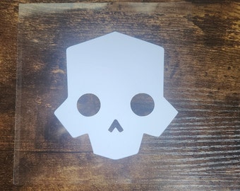 Helldivers 2 Skull Car Decal