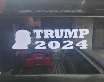 Trump 2024 Car Decal