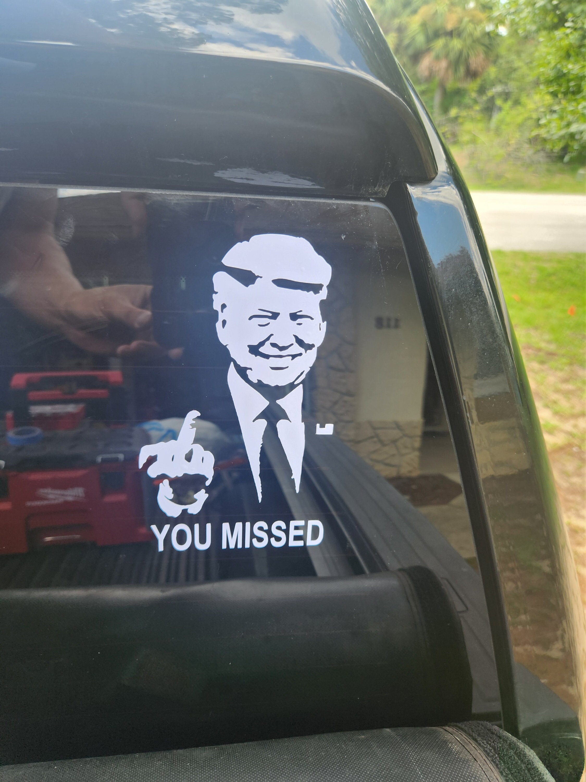 Donald Trump 'I'm Back 5' Offensive Vinyl Decal Sticker – 3M Vinyl – Made In USA