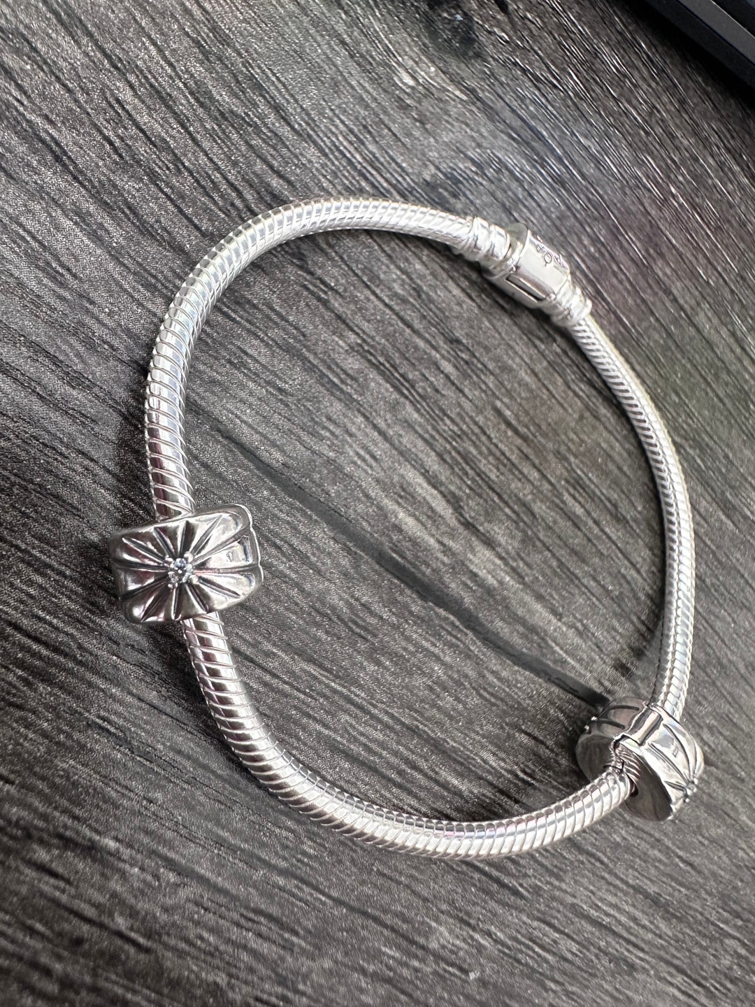 PANDORA MOMENTS Mod. NORTH STAR CLASP SNAKE CHAIN - Size 20