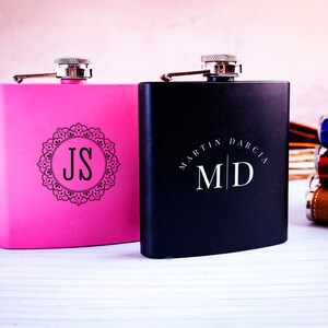 Personalized Flask, Engraved Flask, Custom Flask, Steel Flask, Hip Flask, Flask for Men, Best Man Flask, Gift For Him, Best Man Proposal