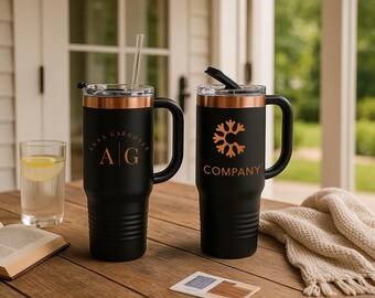 Juego de vasos con logotipo personalizado, vasos a granel con logotipo, taza grabada personalizada, taza de viaje personalizada, vaso con nombre personalizado, regalo corporativo