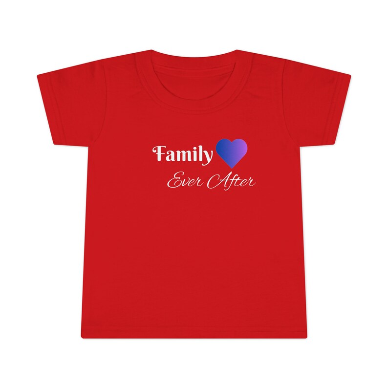 T-shirt familial Ever After pour tout-petit image 5