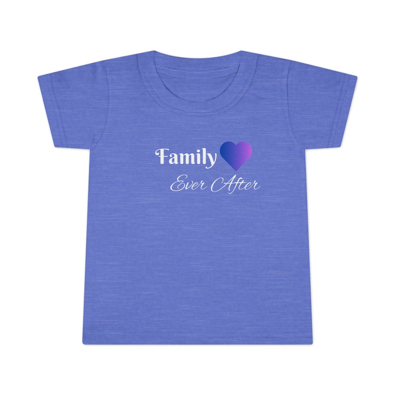 T-shirt familial Ever After pour tout-petit image 9