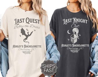 Medieval Bachelorette Fantasy Bride, Dragon Bride Team Shirt, Renaissance Knight Bachelorette Party Tee, Matching Group Wedding Weekend Top