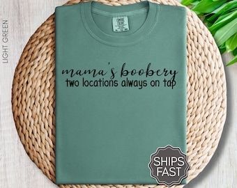 Funny Breastfeeding Shirt for Baby Shower Gift for New Mom, Funny Nursing Shirt for Pumping Mom, Lactating Mom T Shirt, Breastfeeding Mom