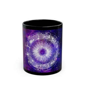 Taza con carta astrológica (11 oz)