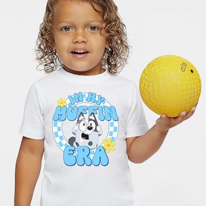 In My Muffin Era T-Shirt, Gildan T-shirt, Muffin, Bluey design shirt, Kids Bluey Shirt, Bluey, Shirts for Kids, Youth, Toddler, Tees
