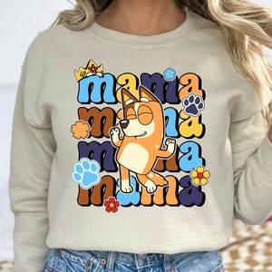 Bluey Mama Shirt, Comfort Colors, Gildan Softstyle, Chili Mum shirt, Mama shirt, Mom shirt, Mother&#39;s Day t-shirt, Gift for Her, Gift for Mom