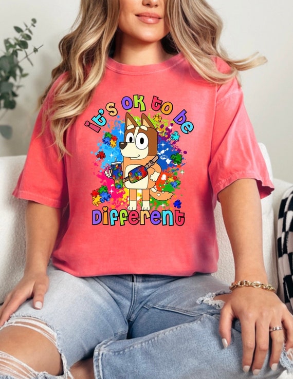 Femme Puzzle De Sensibilisation à L'autisme - Drapeau Des T-Shirt Avec